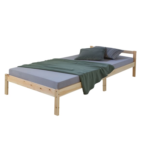 Yhden hengen sänky, Home, 96x206 cm, ruskea