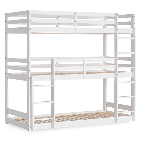 Tremandseng, Home, 205x189x98 cm, Hvid
