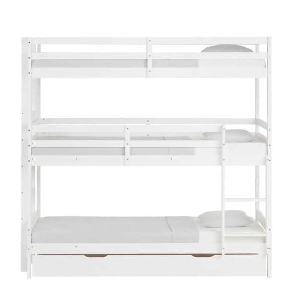 Tremandseng, Home, 205x203x103 cm, Hvid