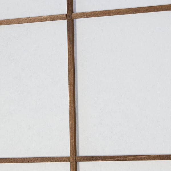 Rumdeler, Home, Shoji sammenklappelig, 176x2.2x175 cm, brun