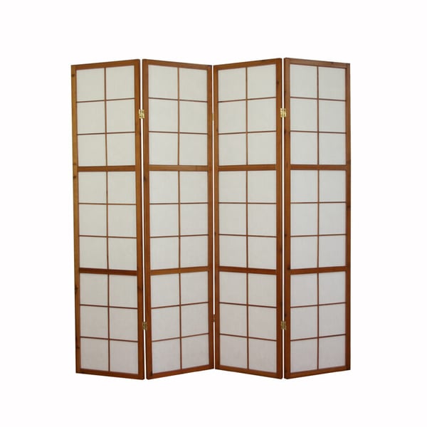 Rumdeler, Home, Shoji sammenklappelig, 176x2.2x175 cm, brun