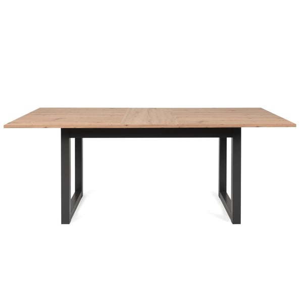 Spisebord, Home, 200x90x75 cm, Brun, Grå