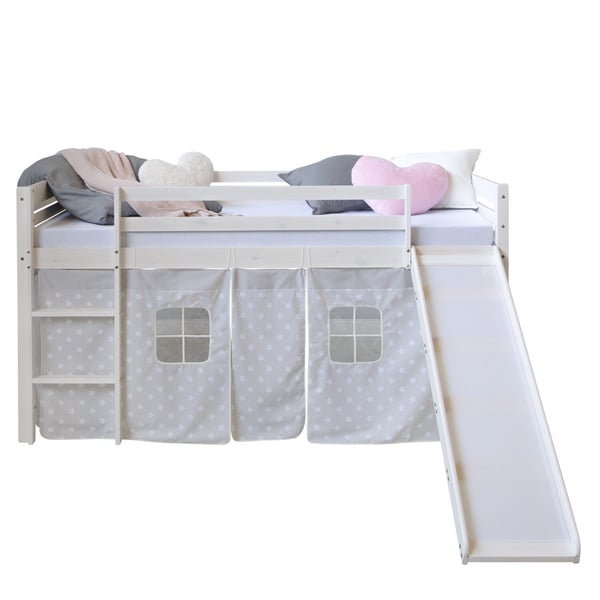 Børneseng med hems, Home, 207,5x110x219,5 cm, Hvid Børneseng med hems, Home, 207,5x110x219,5 cm, Hvid