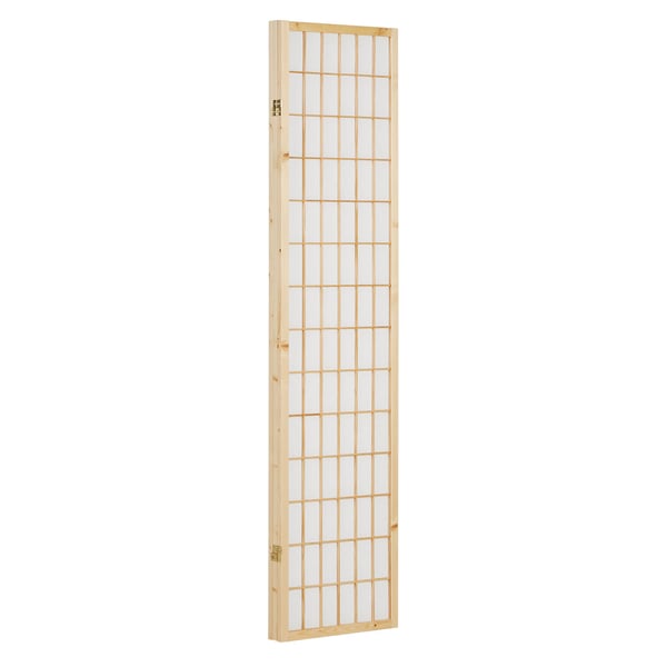 Tilanjakaja, Home, Shoji 3-paneelinen, 132x2,2x175 cm, ruskea