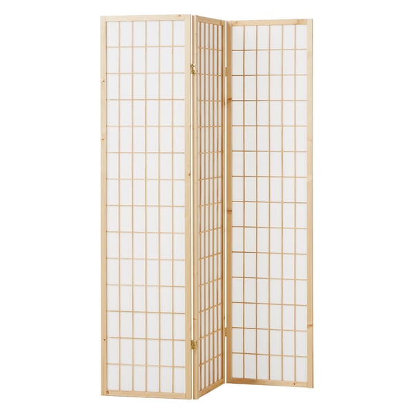 Tilanjakaja, Home, Shoji 3-paneelinen, 132x2,2x175 cm, ruskea