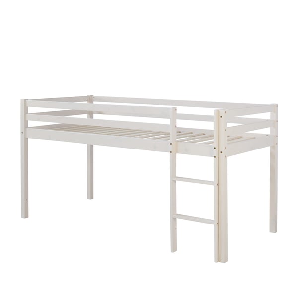 Loftseng, Home, 207,5x110x96,5 cm, Hvid, Grå