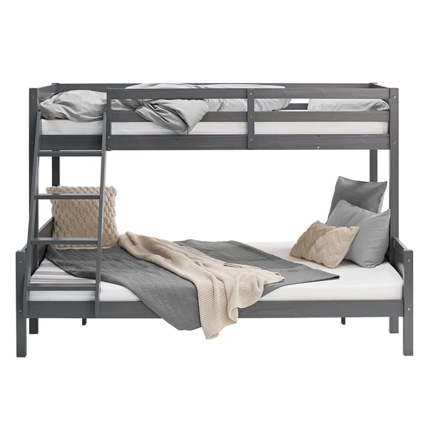 Loftseng, Home, 207,5x110x96,5 cm, Hvid, Pink