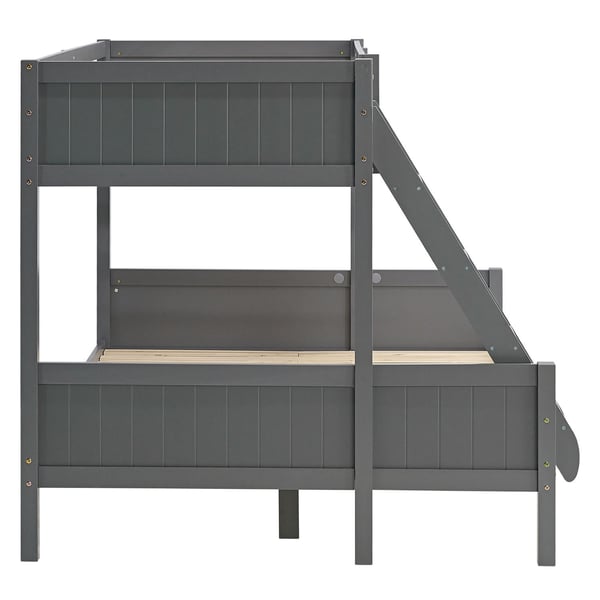 Loftseng, Home, 207,5x110x96,5 cm, Hvid, Pink