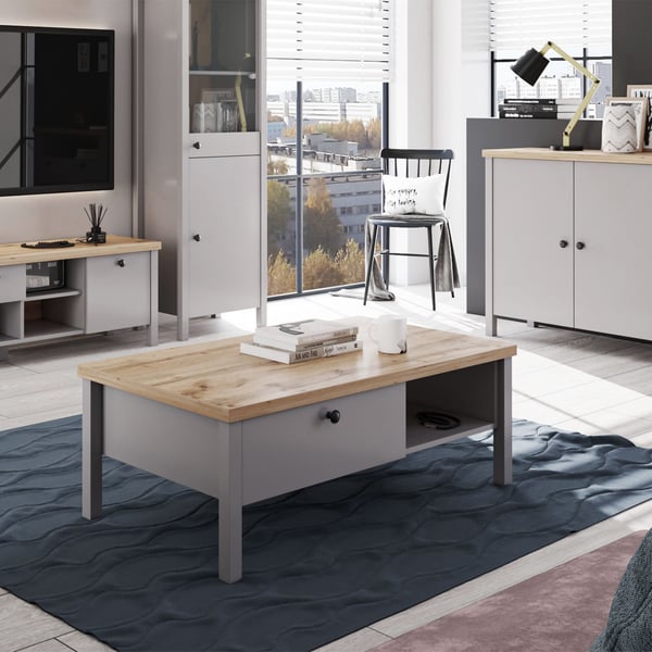 Sofabord, Home, 110x40.5x60 cm, Grå