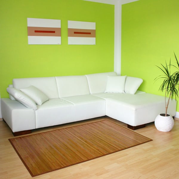 Matto, Home, bambu, 80x300 cm, ruskea