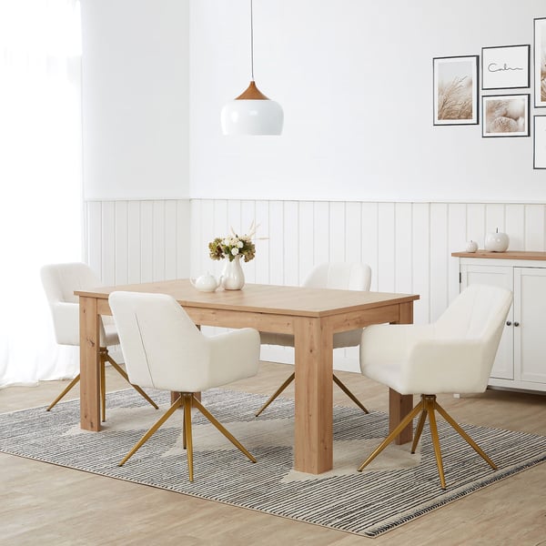 Matbord, Home, 200.5x90.5x76.5 cm, Brun