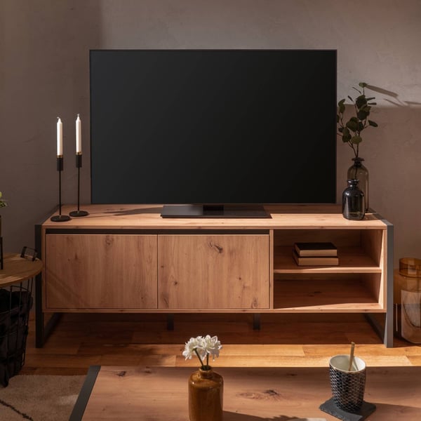 TV-taso, Home, 160x40x55 cm, harmaa