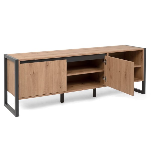 TV-taso, Home, 160x40x55 cm, harmaa