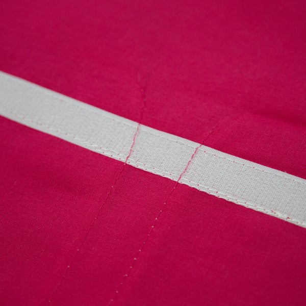 Seng opbevaringspose, Home, 90x70 cm, Pink
