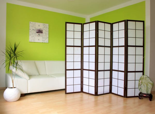 Tilanjakaja, Home, 220x2.2x175 cm, musta