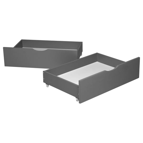 Sengeskuffe, Home, 82x53x22 cm, Grå