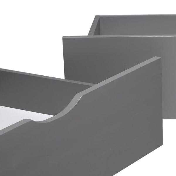 Sengeskuffe, Home, 82x53x22 cm, Grå
