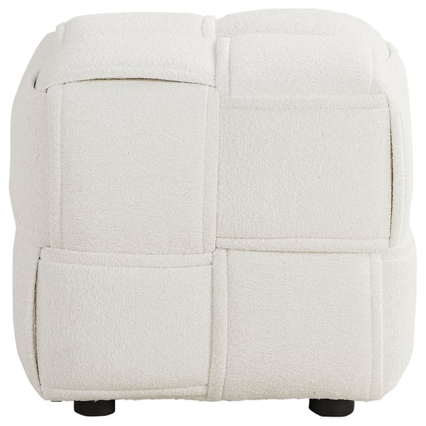 Fotpall, Home, 46x41x46 cm, Beige