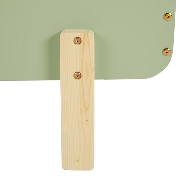 Enkeltseng, Home, 95x76,5x209 cm, Grøn