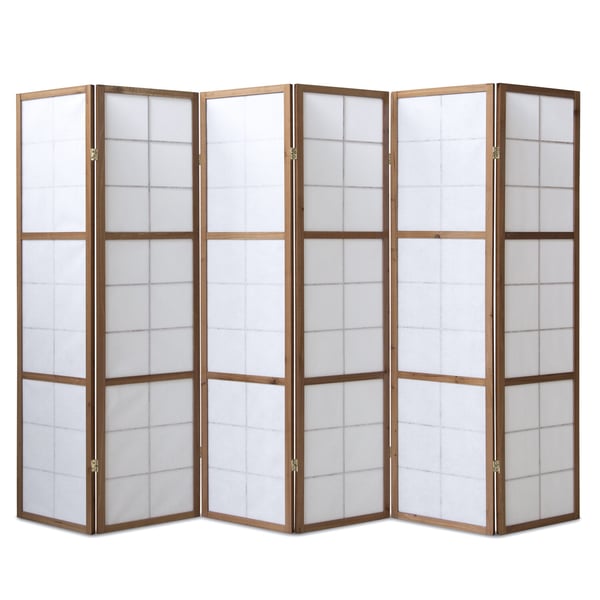Rumdeler, Home, Shoji 6-panel foldbar, 264x2.2x175 cm, brun