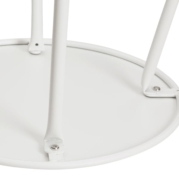 Satsbord, Home, 44.5x44.5x44.5 cm, Vit