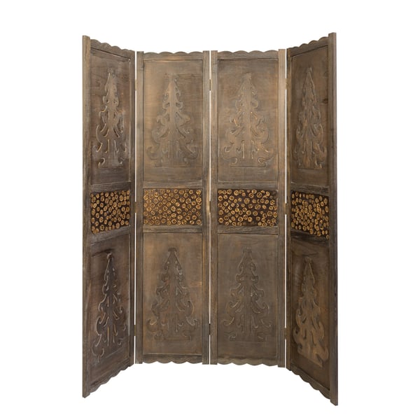 Rumsavdelare, Home, 160x2x170 cm, Brun