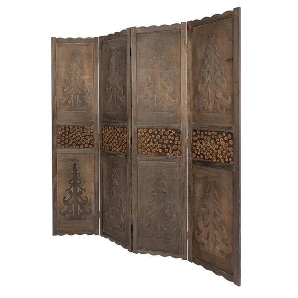 Rumsavdelare, Home, 160x2x170 cm, Brun