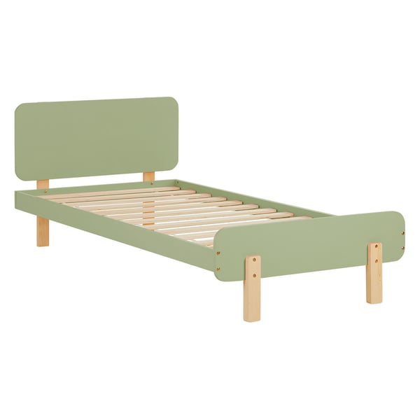 Yhden hengen sänky, Home, 95x76,5x209 cm, vihreä