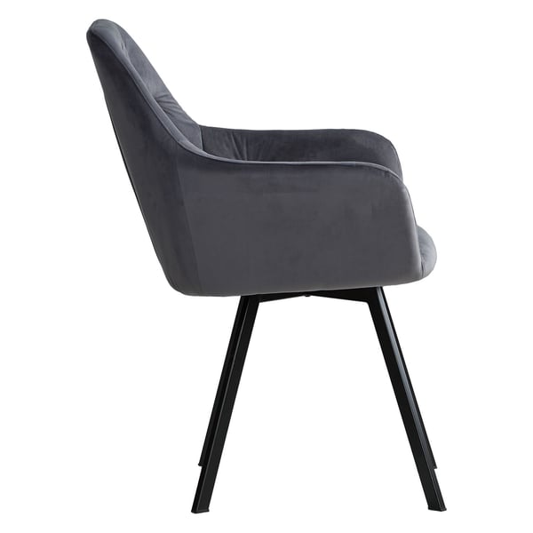 Ruokatuolien setti, Home, 59x87,5x65 cm, harmaa