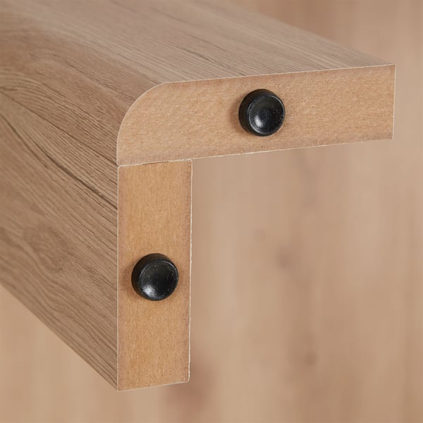 Ruokapöytä, Home, 106,5x106,5x76,5 cm, Ruskea