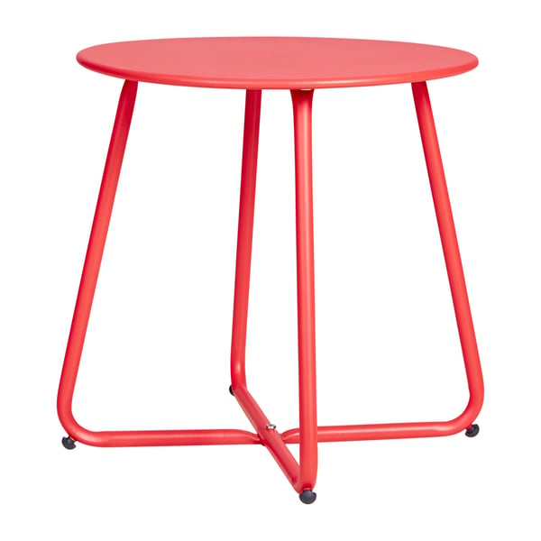 Soffbord, Home, 44.5x44.5x44.5 cm, Röd