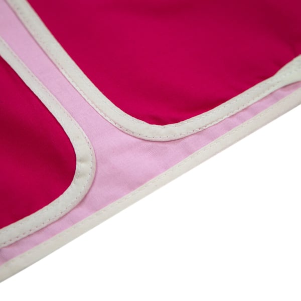 Seng opbevaringspose, Home, 90x70 cm, Pink