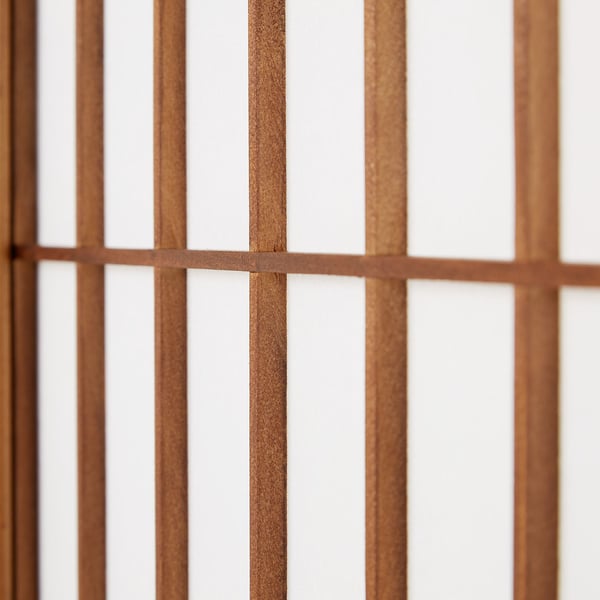 Rumdeler, Home, Shoji foldbar 6 paneler, 264x2.2x175 cm, brun