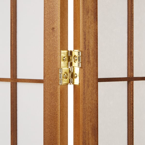 Rumdeler, Home, Shoji foldbar 6 paneler, 264x2.2x175 cm, brun