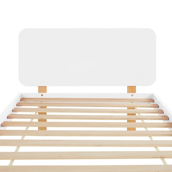 Sengeramme, Home, 95x76,5x209 cm, Hvid
