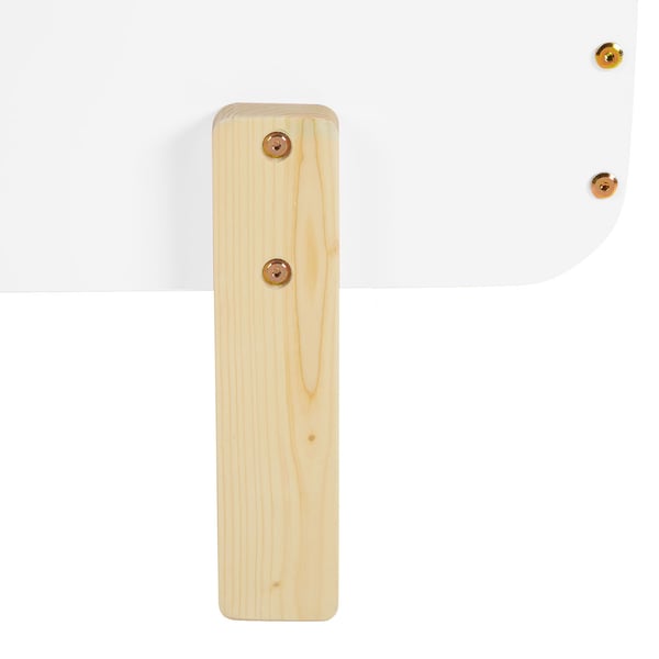Sengeramme, Home, 95x76,5x209 cm, Hvid