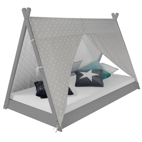 Børneseng, Home, Tipi Telt Seng, 105,5x208x132,5 cm, Grå Børneseng, Home, Tipi Telt Seng, 105,5x208x132,5 cm, Grå