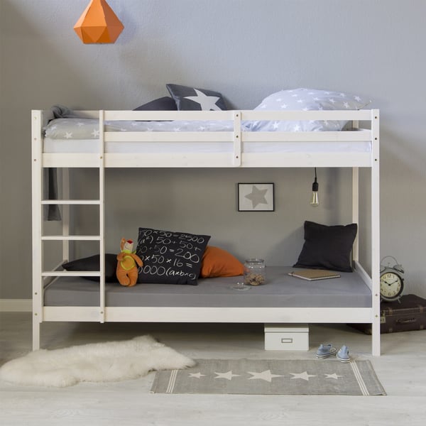 Køjeseng, Home, 207x150x97 cm, Hvid