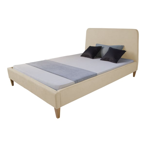 Verhoiltu sänky, Home, 150x214 cm, beige Verhoiltu sänky, Home, 150x214 cm, beige