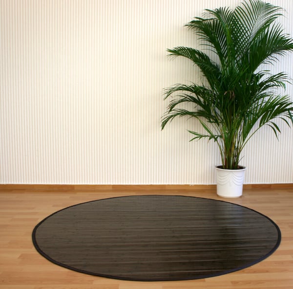 Matto, Home, bambu, 90x90x1 cm, ruskea