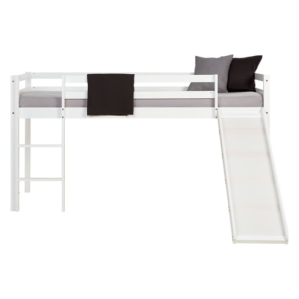 Våningssäng, Home, 207,5x97x110 cm, Vit