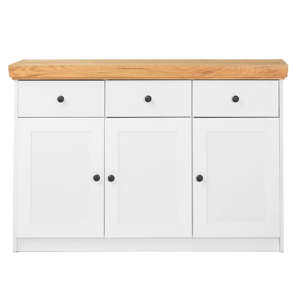 Skænk, Home, 122,5x82x42 cm, Hvid