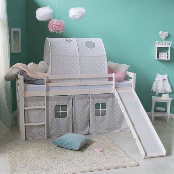 Loftseng, Home, 207,5x161,5x219,5 cm, Hvid