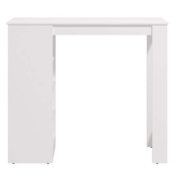 Bordbar, Home, 120x105x50 cm, Hvid