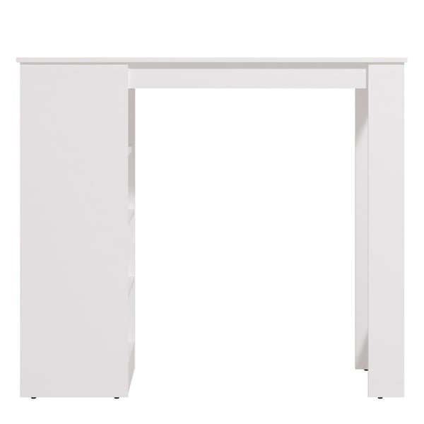 Bordbar, Home, 120x105x50 cm, Hvid