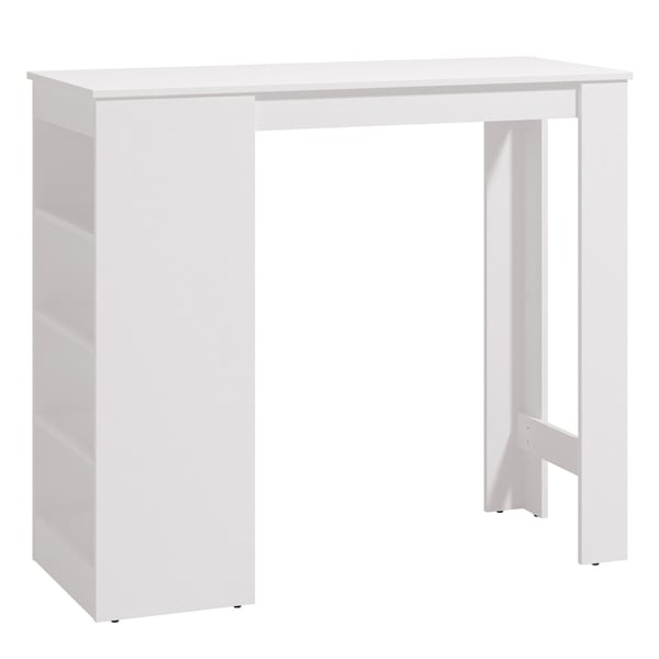 Bordbar, Home, 120x105x50 cm, Hvid