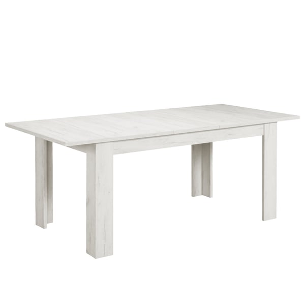Spisebord, Home, 200,5x90,5x76,5 cm, Hvid