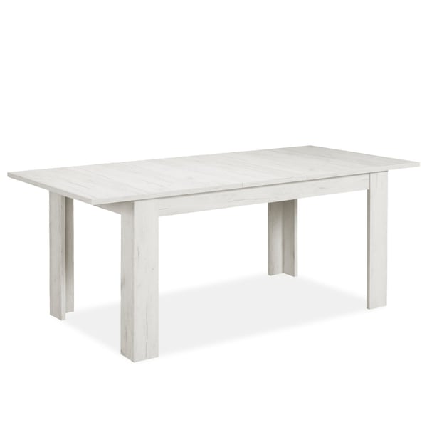 Spisebord, Home, 200,5x90,5x76,5 cm, Hvid
