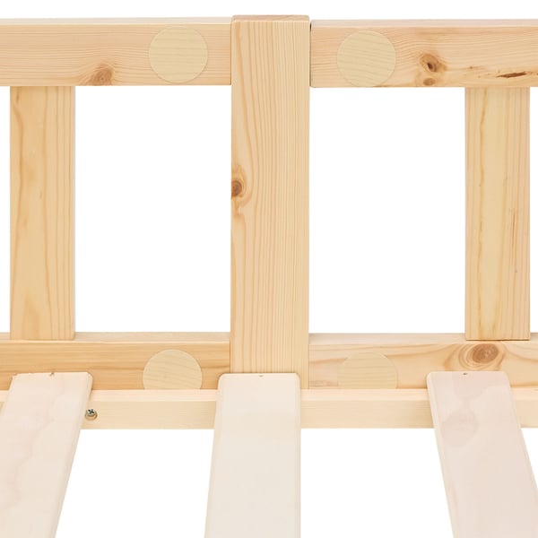 Barns golvsäng, Home, 125x32x206,5 cm, Natur