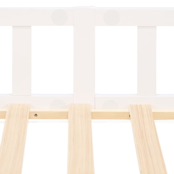 Barnsäng, Home, 125x32x206,5 cm, Vit